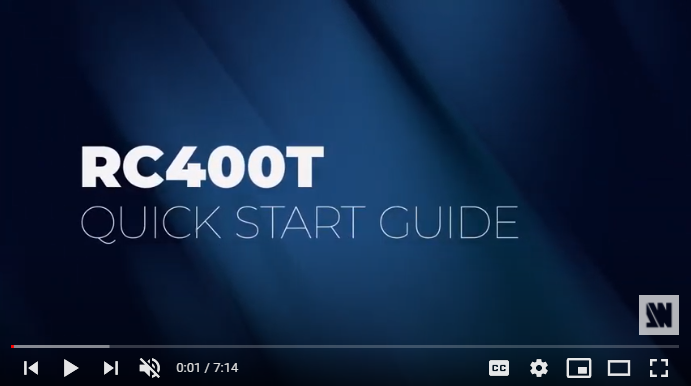 RC400T Quick Start Guide