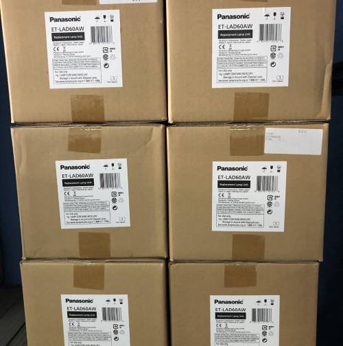 Panasonic ET-LAD60AW Original Replacement lamp unit (set of 2bulbs)