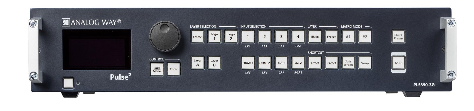 Analog Way PLS350-H Seamless HDBaseT Switcher/Mixer