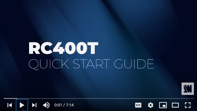 RC400T Quick Start Guide